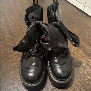 Dr. Martens Black Lace Up Boots